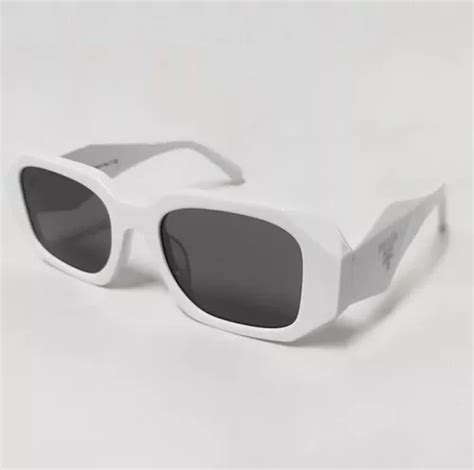 lentes prada blancos